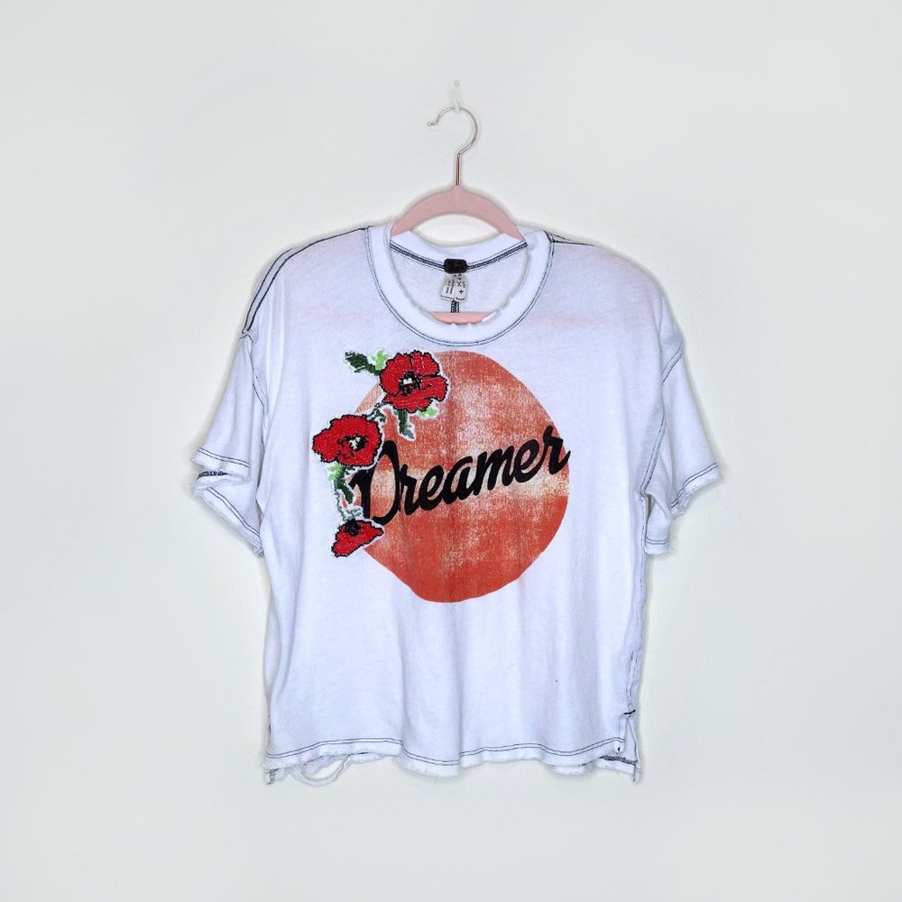 ⚡️SOLD⚡️ we the free oversized dreamer tee - size xs - Picture 2 of 8